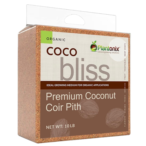 Coco Bliss premium coconut coir brick 10 lb