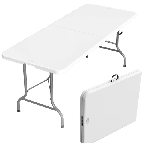 VINGLI 6 foot plastic folding table
